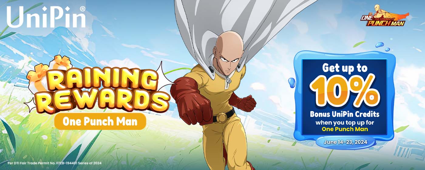 Raining Rewards: One Punch Man: The Strongest (PH)